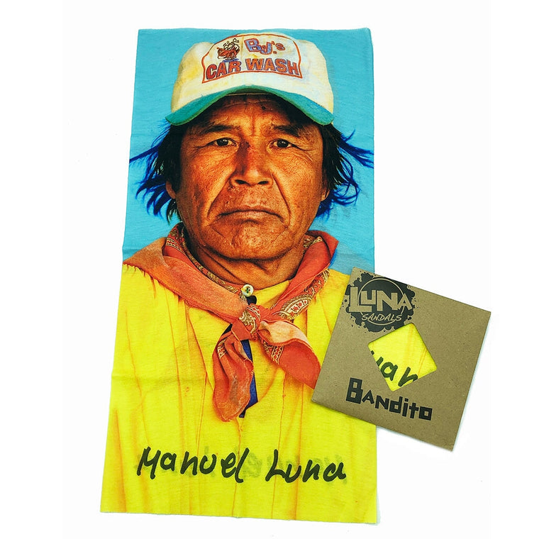 Manuel Luna Bandito Headband - Manuel Luna print with tag