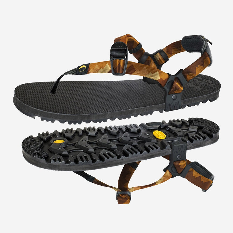 Middle Bear Winged Edition sandal - Desert Canyon - pair with outsole