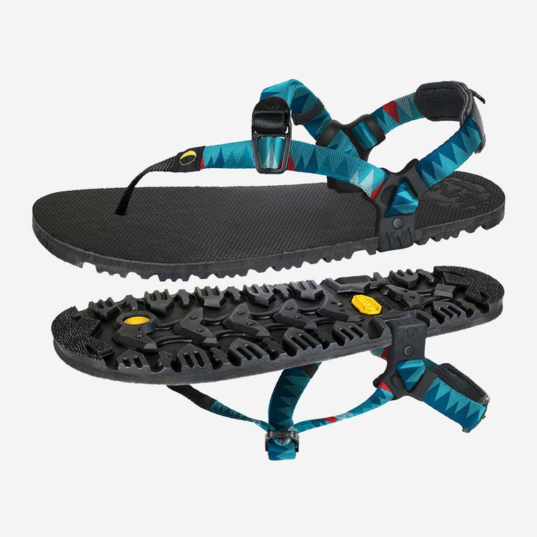 Oso Flaco Winged Edition sandal - Mountain Crystal - pair with outsole