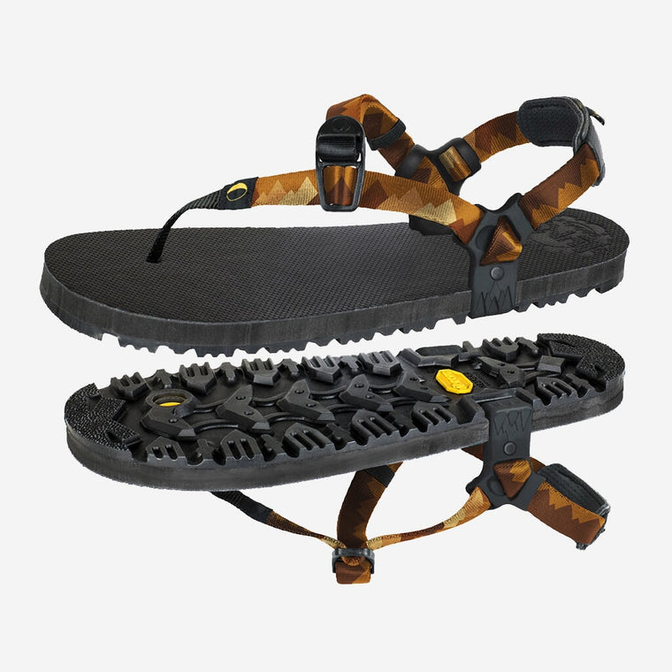 Oso Winged Edition sandal - Desert Canyon - pair with outsole