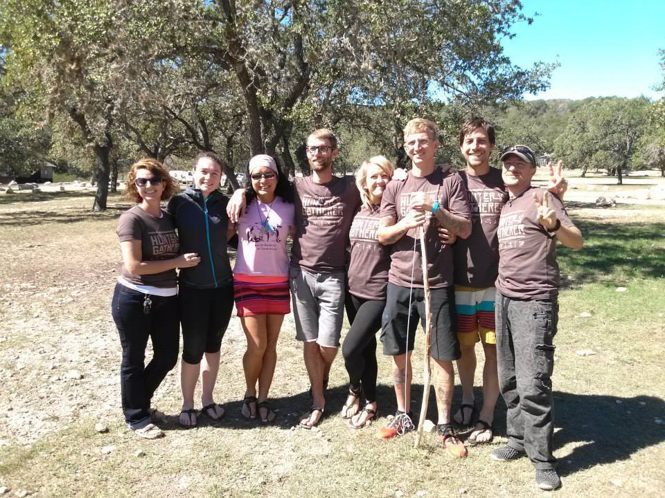 THROWBACK <br> HUNTER GATHERER SURVIVAL RUN 2013