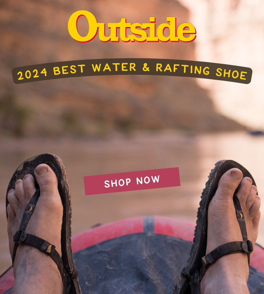 Award Winning Minimalist Running and Outdoor Adventure Sandals