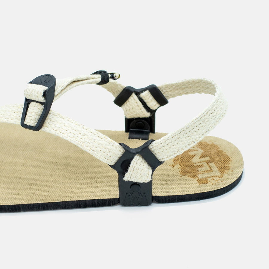 Venado Winged Edition 🇺🇸 - Toasted Hemp footbed, Raw Hemp laces - buckle detail