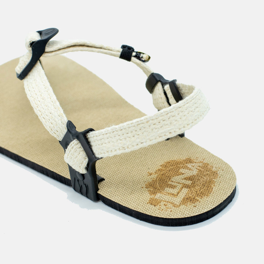Venado Winged Edition 🇺🇸 - Toasted Hemp footbed, Raw Hemp laces - heel three-quarter