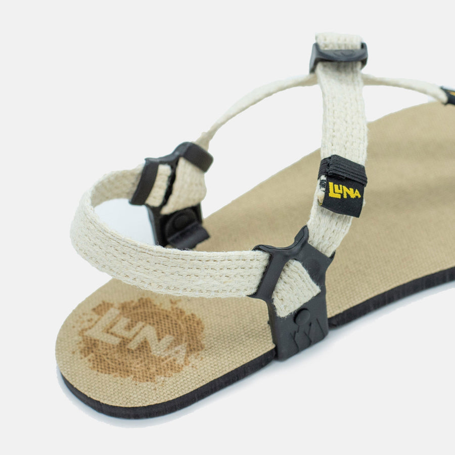 Venado Winged Edition 🇺🇸 - Olive Green footbed, Raw Hemp laces - top view