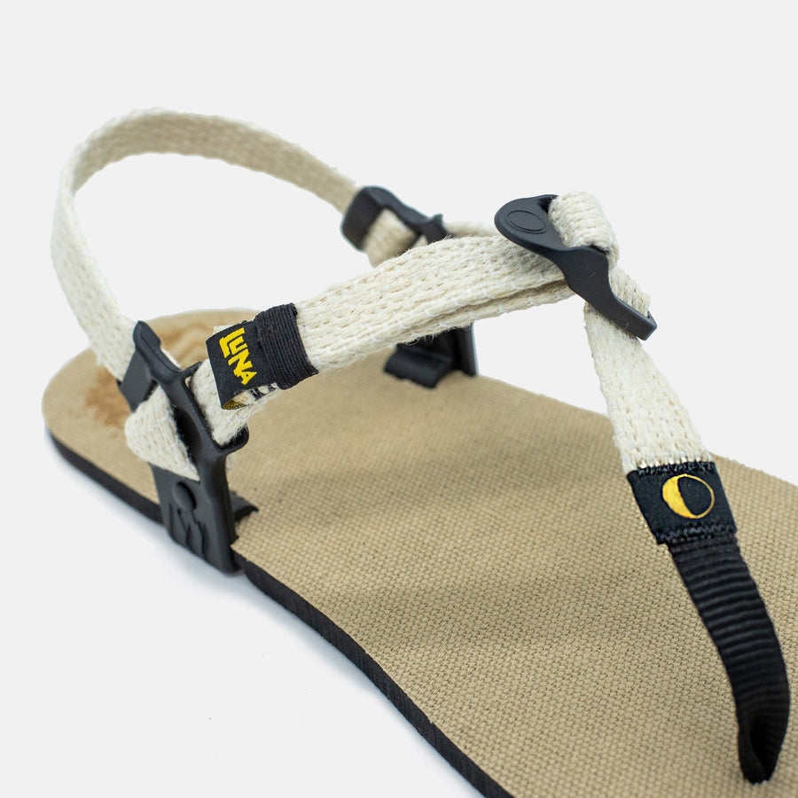Venado Winged Edition 🇺🇸 - Toasted Hemp footbed, Raw Hemp laces - strap detail, low