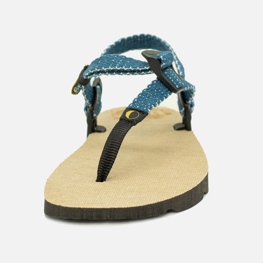 Hemp Monkey 🇺🇸 - Toasted Hemp footbed, Denim Drift laces - profile