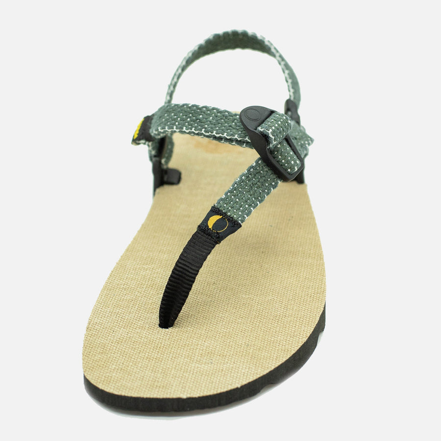 Hemp Monkey 🇺🇸 - Toasted Hemp footbed, Desert Olive laces - front