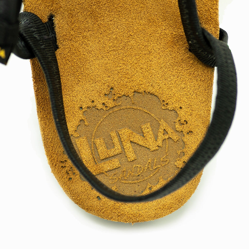 SOLD OUT! - LUNA Original with 1/2&quot; Elasticized Laces - LUNA Sandals