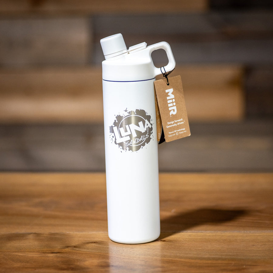 LUNA X MiiR - Etched Chug Bottle - bottle with tag