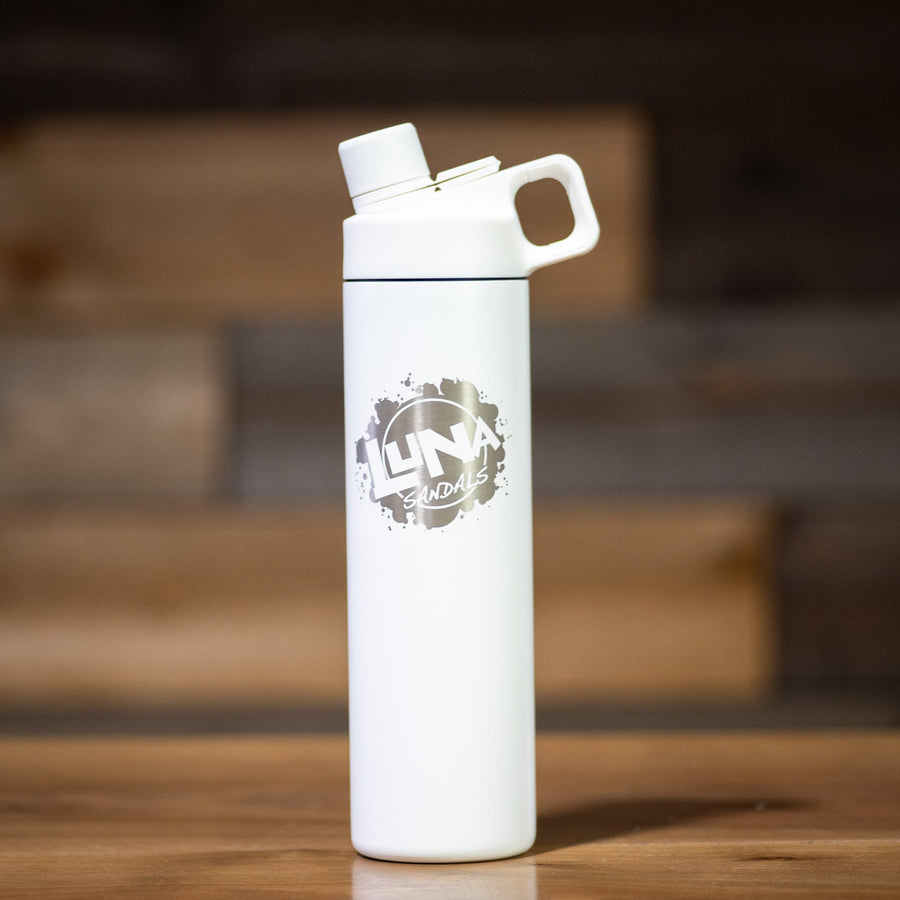 LUNA X MiiR - Etched Chug Bottle - plain angle