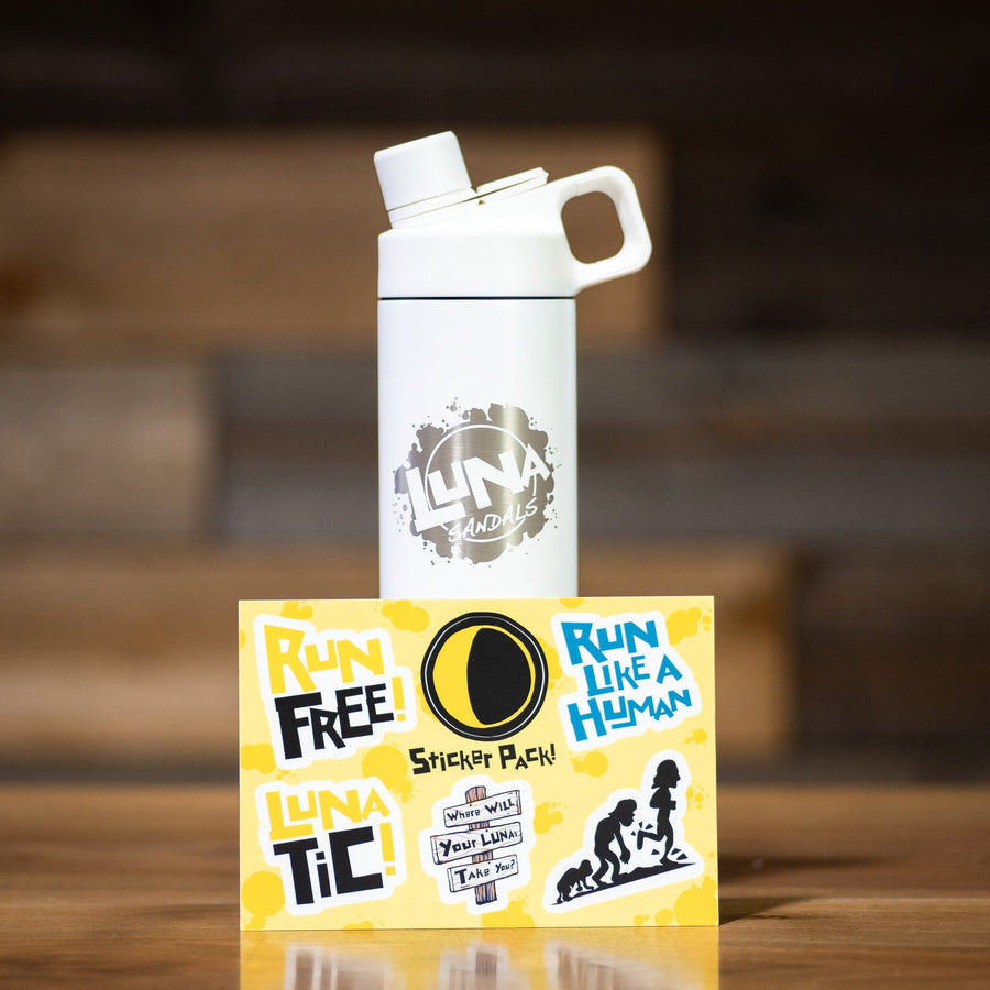 LUNA X MiiR - Etched Chug Bottle - with sticker sheet