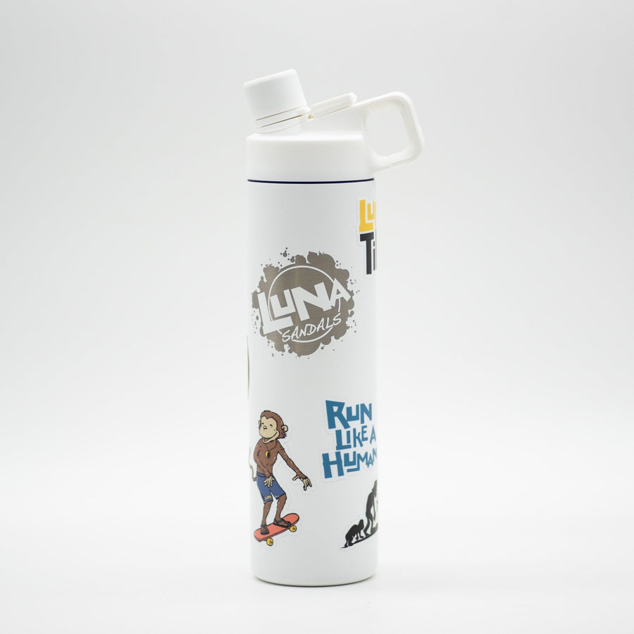 LUNA X MiiR - Etched Chug Bottle - front graphics