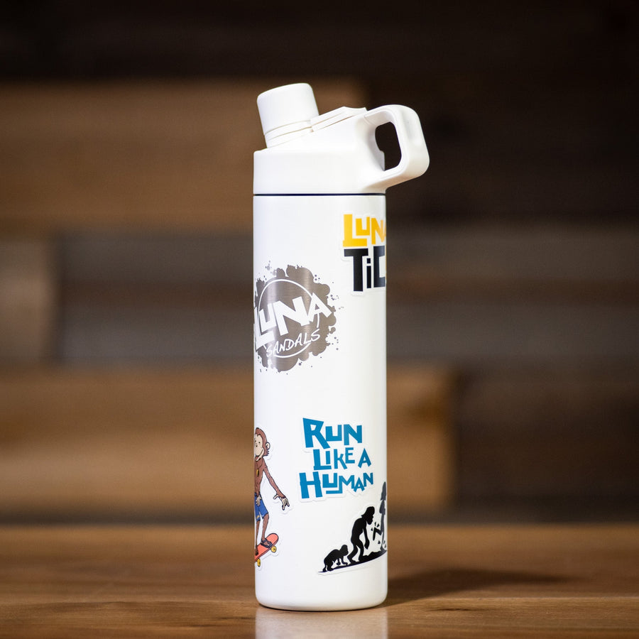 LUNA X MiiR - Etched Chug Bottle - graphics, angle