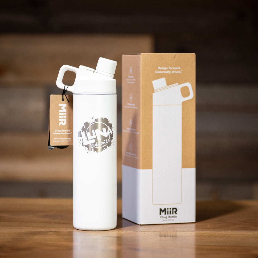 LUNA X MiiR - Etched Chug Bottle - with retail box
