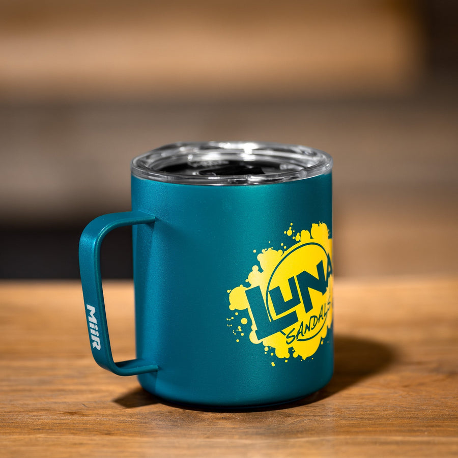 LUNA x MiiR - Run Free Camp Mug - logo side