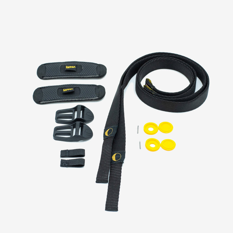 Lace Replacement Service - kit contents - black