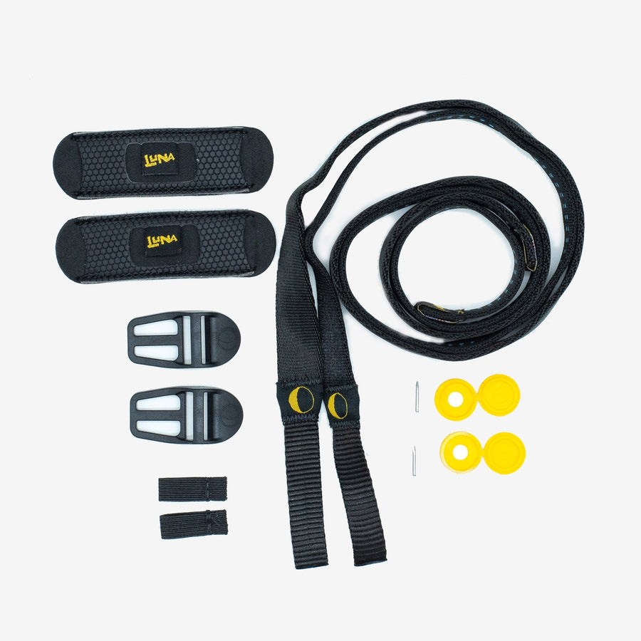 Lace Replacement Service - kit contents - black, v2