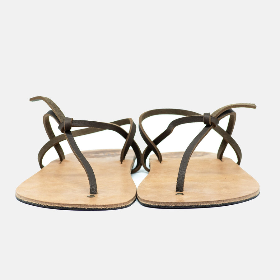 LUNA Equus 2.0 🇺🇸 - Dark Brew - pair, heel view