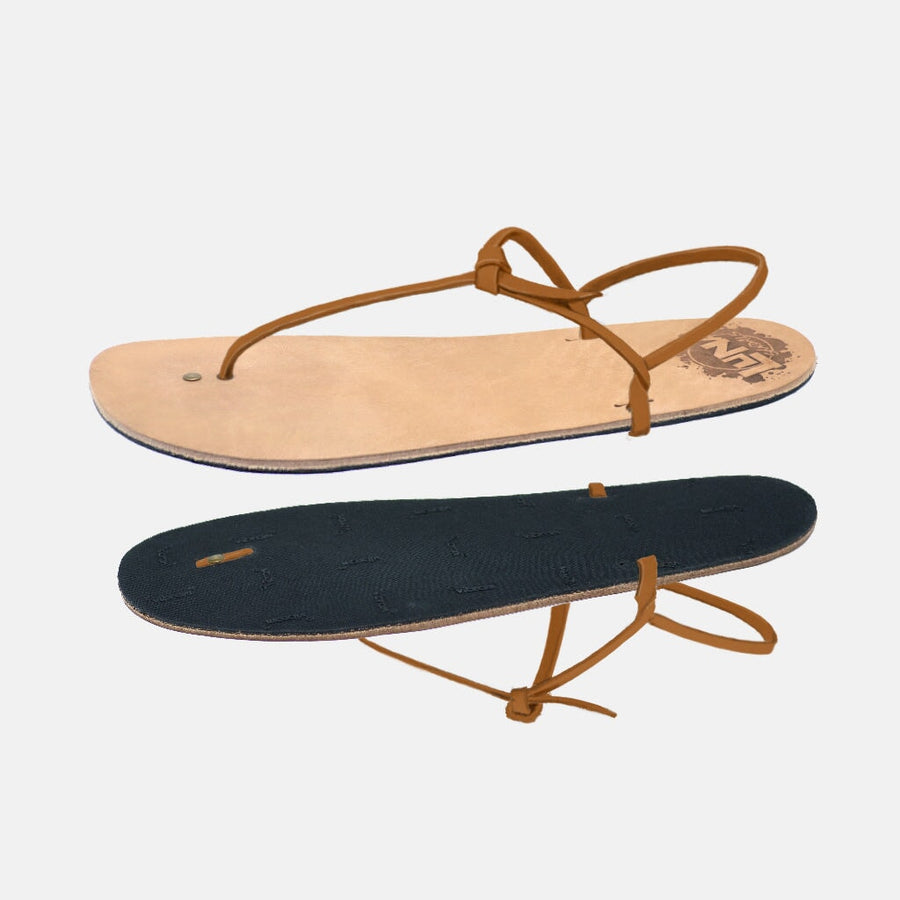 LUNA Equus 2.0 🇺🇸 - Buckskin Brown - pair with spare footbed