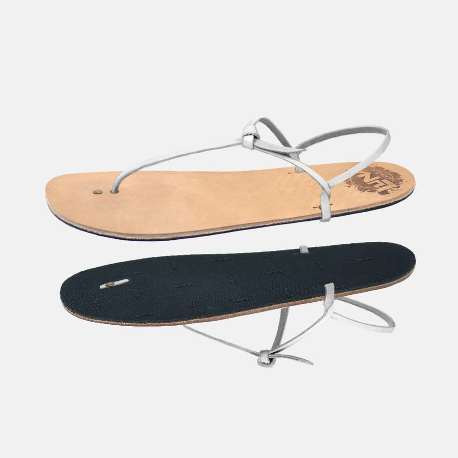 LUNA Equus 2.0 🇺🇸 - White Mist - pair with spare footbed