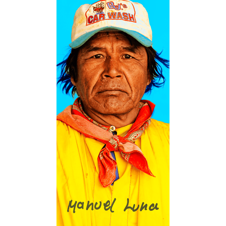 Manuel Luna Bandito Headband in use