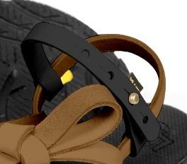 Leather Tech Straps (pair) in use