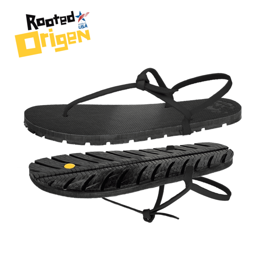 LUNAcycled Mystery Roots - black kit, feather tread