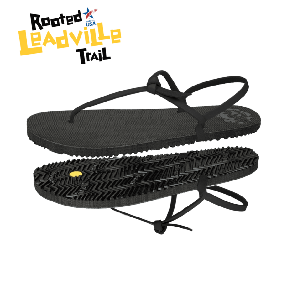 LUNAcycled Mystery Roots - black kit - Rooted Sandal
