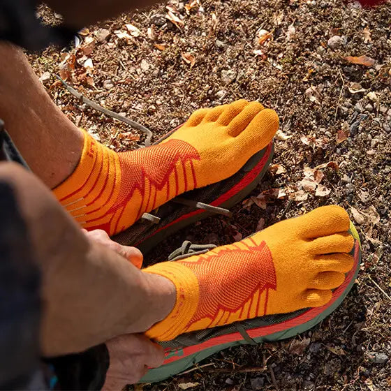 Injinji Toe Socks Ultra Run Mini Crew LUNA Sandals