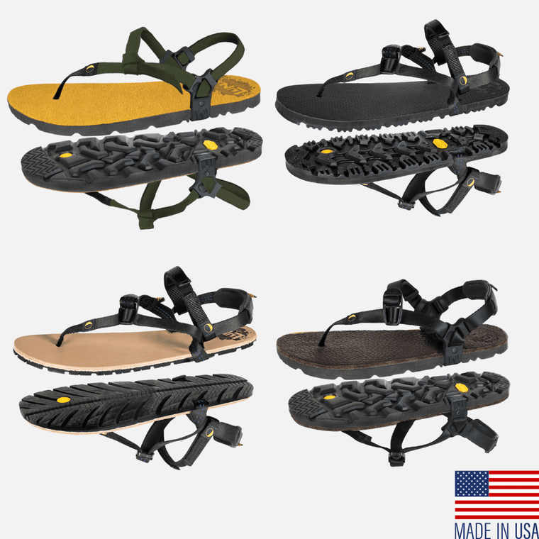 USA Sandal Builder 🇺🇸 - four build combinations