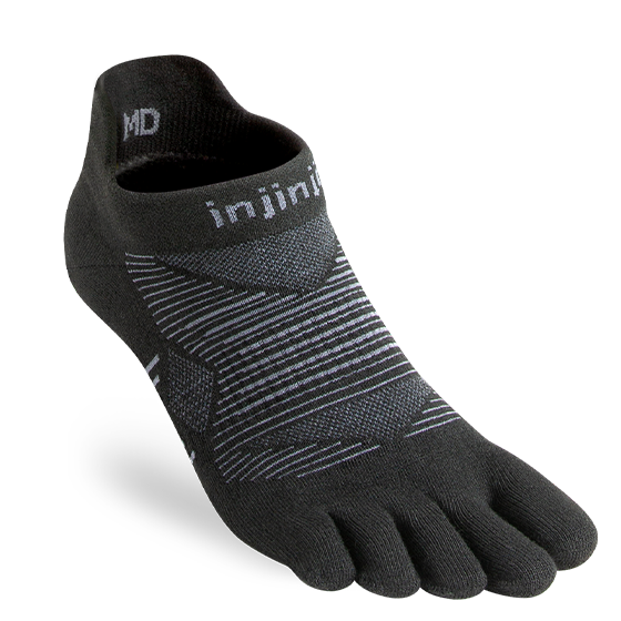 Injinji Toe Socks - Run Lightweight No-Show CoolMax - LUNA Sandals