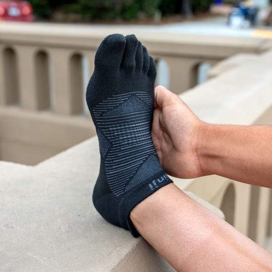 Injinji Toe Socks - Run Lightweight No-Show CoolMax - LUNA Sandals