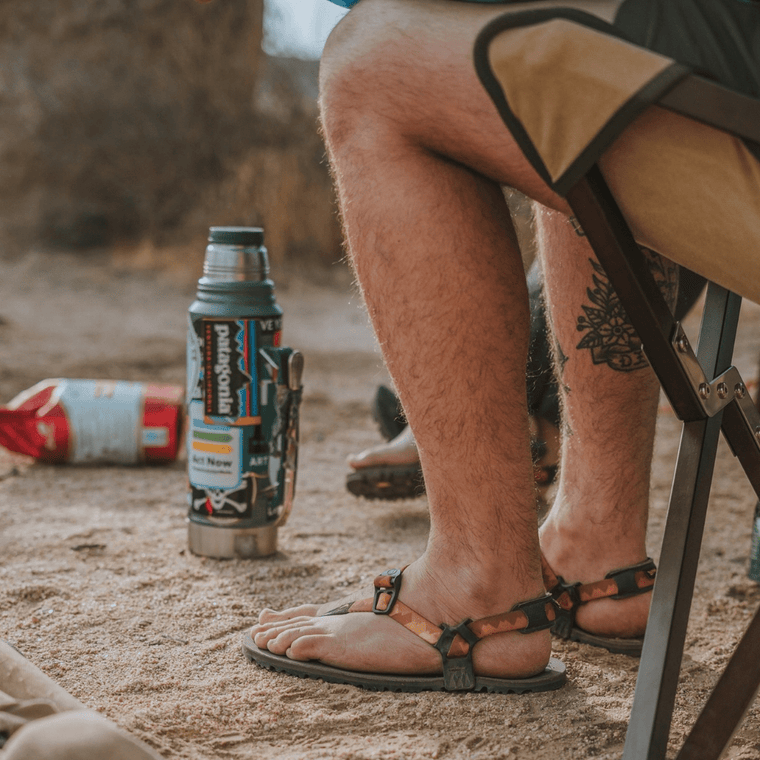 LUNAcycled Oso Flaco Winged Edition - Desert Canyon in use