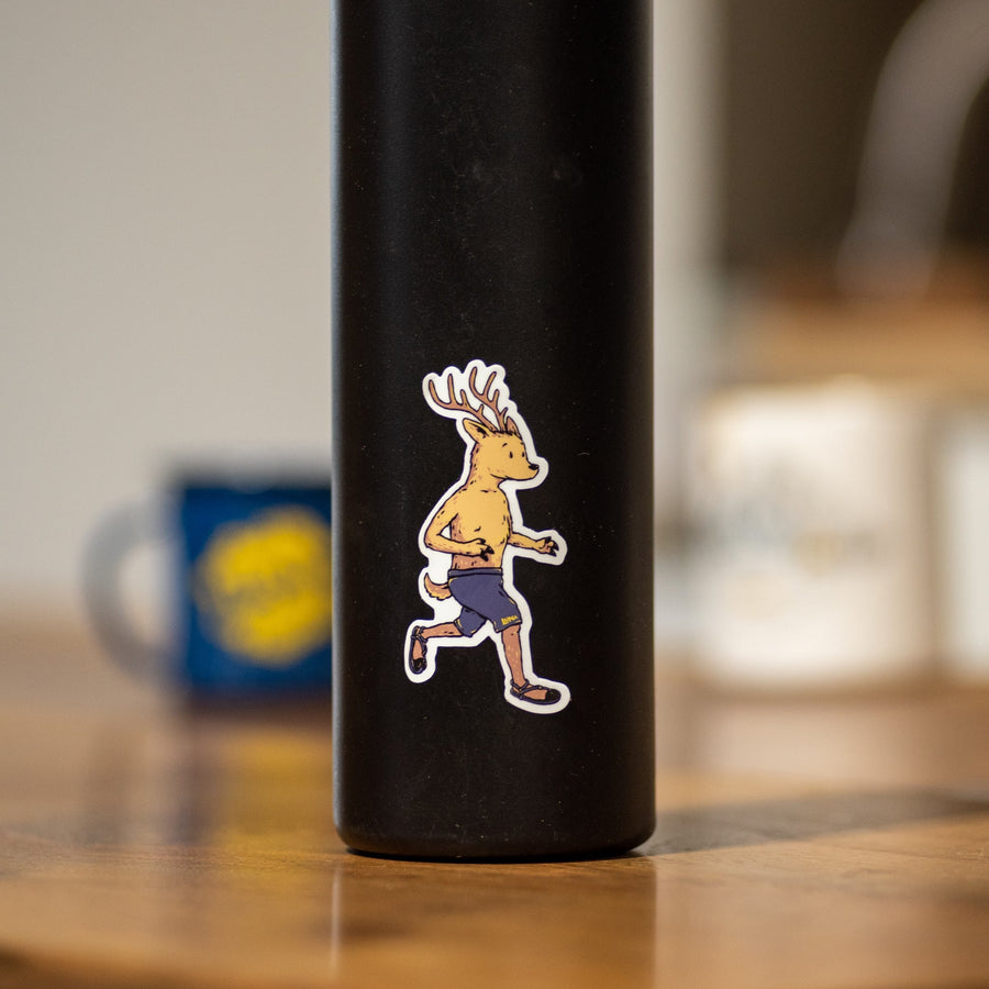 LUNA Adventure Life Sticker Pack - small deer sticker on a bottle