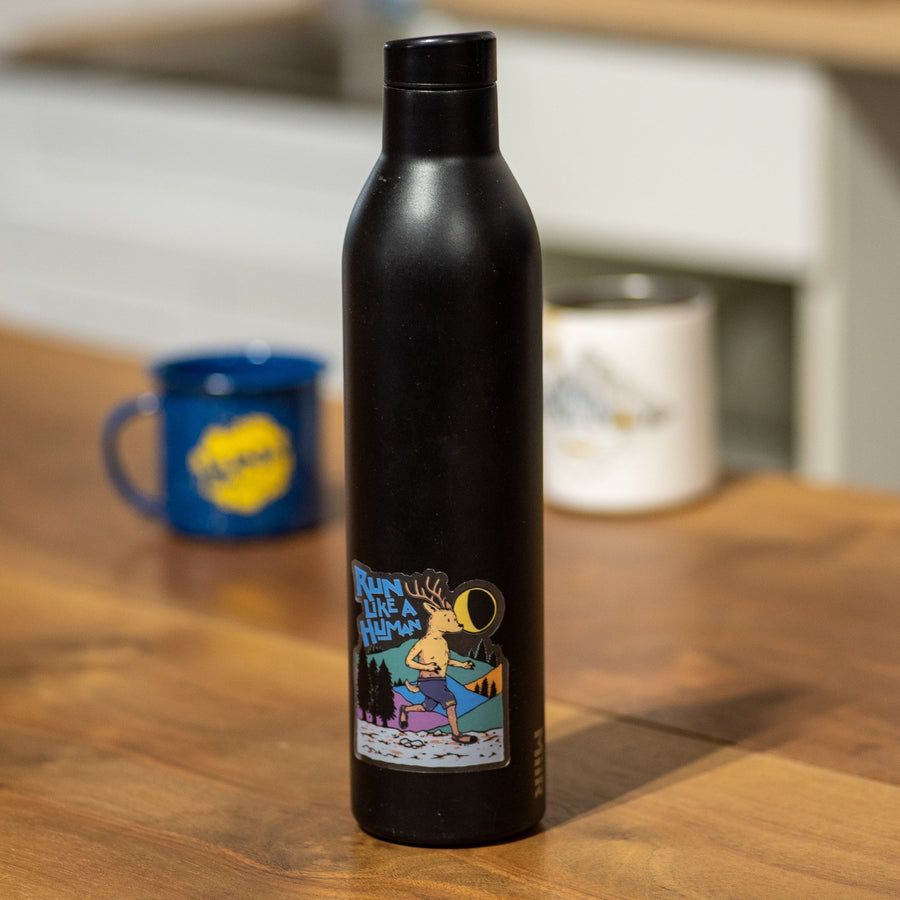 LUNA Adventure Life Sticker Pack - two stickers on a bottle
