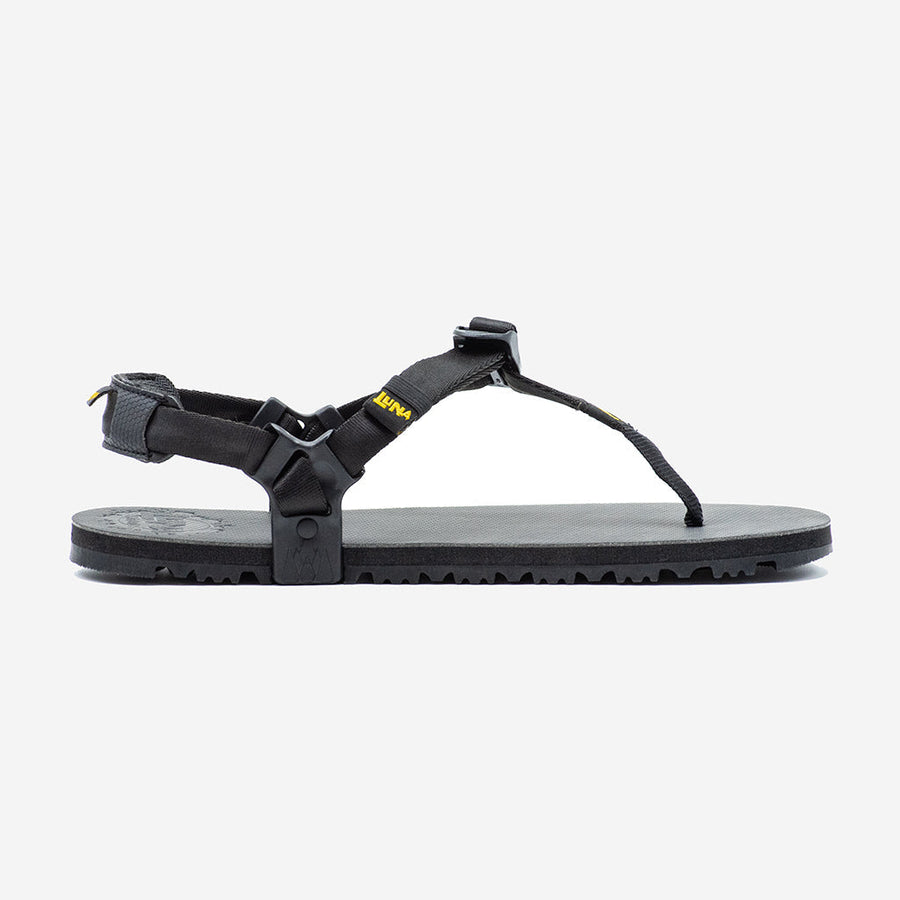 Middle Bear Winged Edition sandal - Black - inside profile