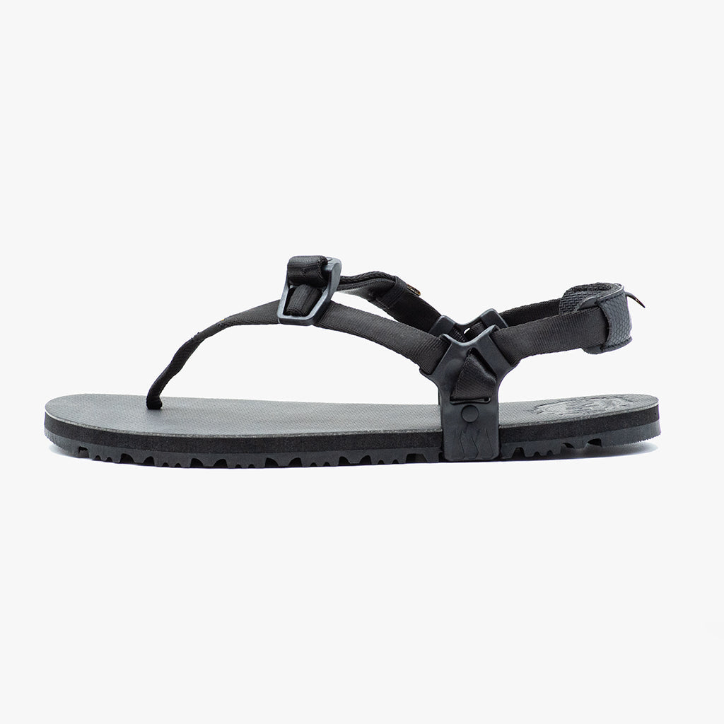 Middle Bear Winged Edition - Black - LUNA Sandals