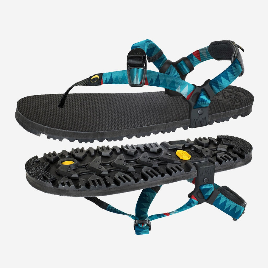 Middle Bear Winged Edition sandal - Mountain Crystal - pair with outsole