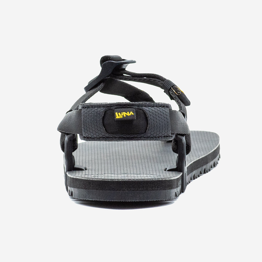 Middle Bear Winged Edition - Black - LUNA Sandals