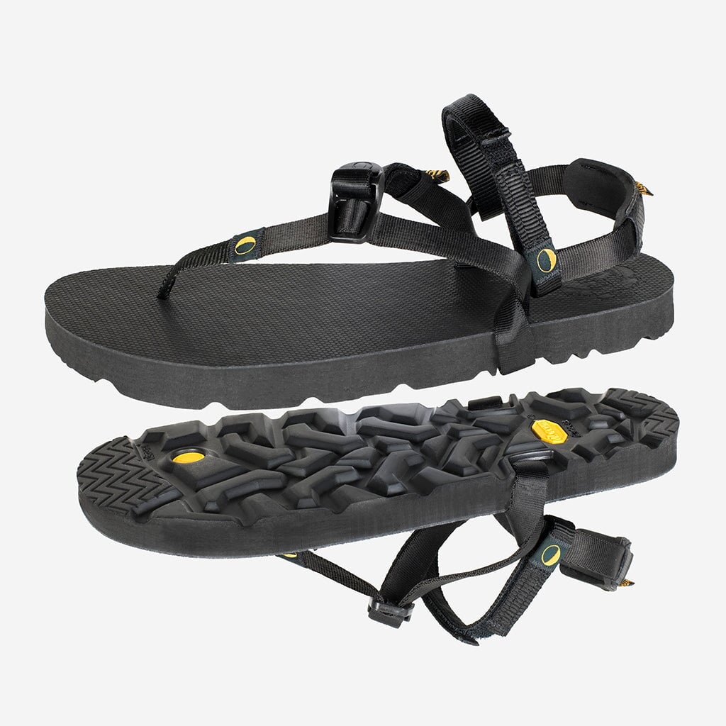 LUNASANDALS ルナサンダル Mono Gordo Retro M6.5 Retro Mono Gordo 🇺🇸 - Black | LUNA Sandals