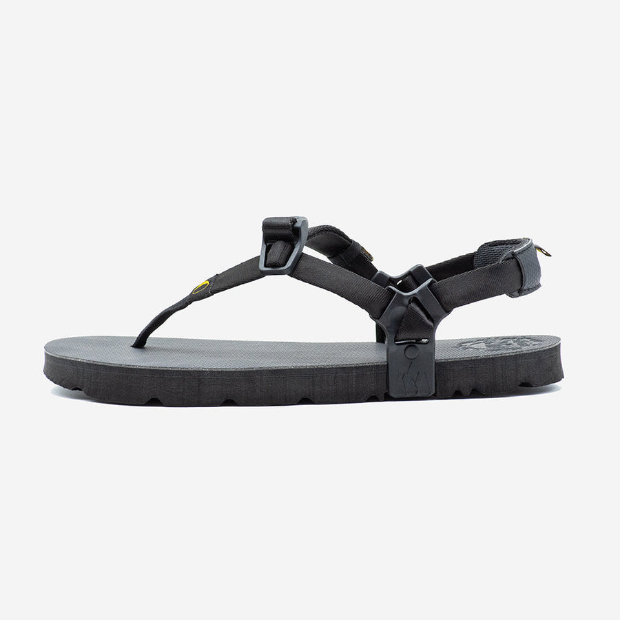 Mono Gordo Winged Edition sandal - Black - outside profile