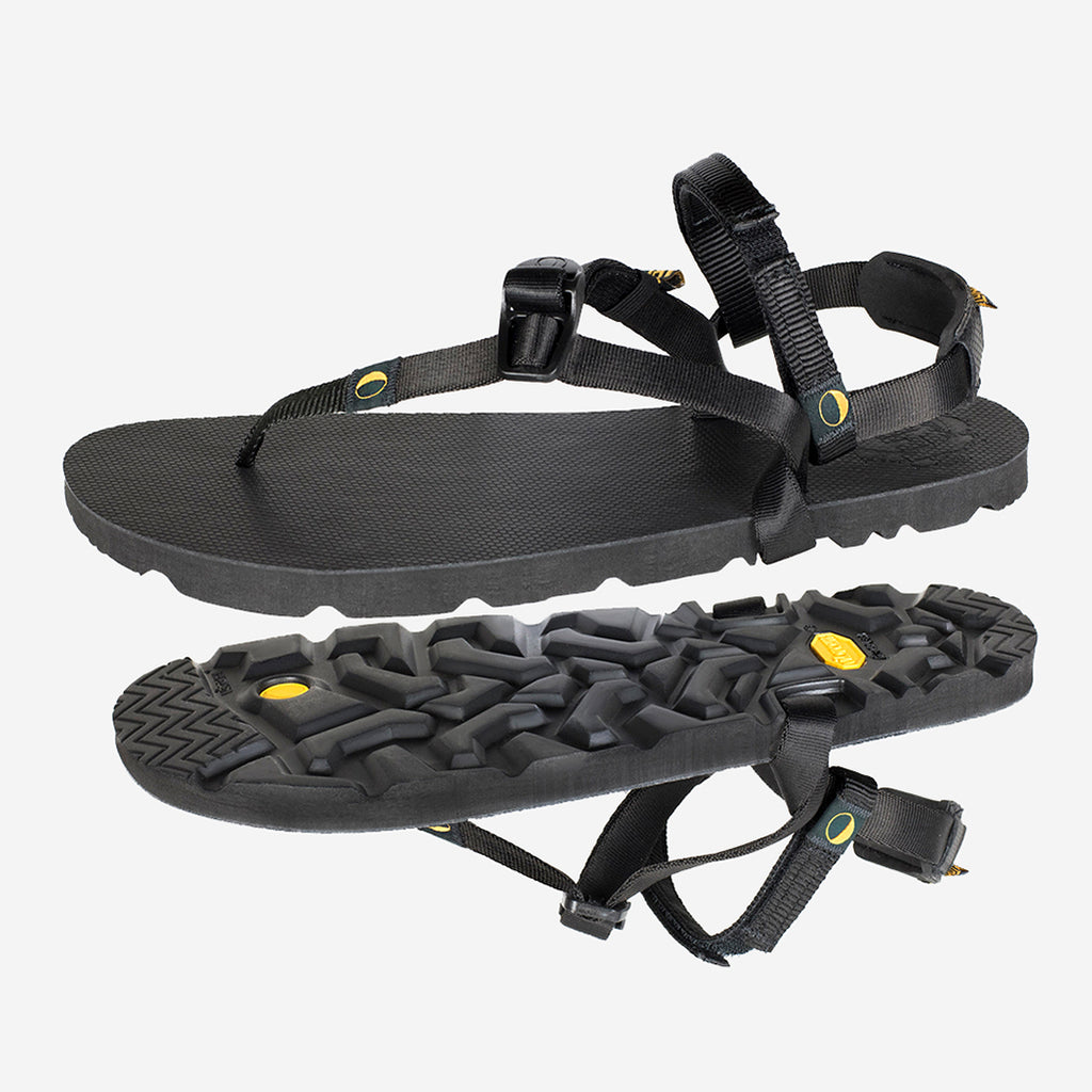 Retro Mono - Black | LUNA Sandals