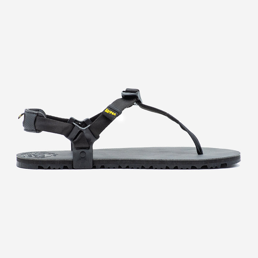 Oso Flaco Winged Edition sandal - Black - inside profile