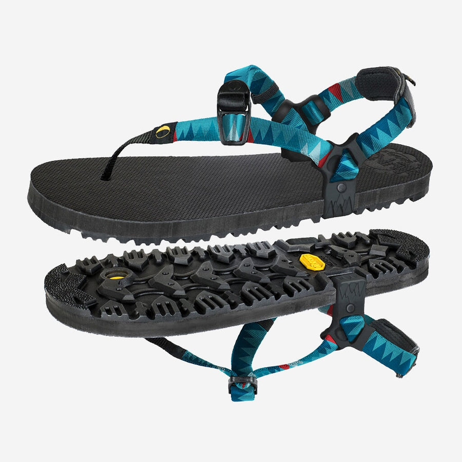 Oso Winged Edition sandal - Mountain Crystal - pair with outsole