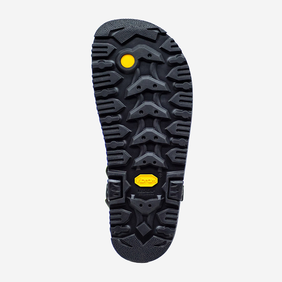 Oso Flaco Winged Edition sandal - Vibram Megagrip outsole tread, bottom view