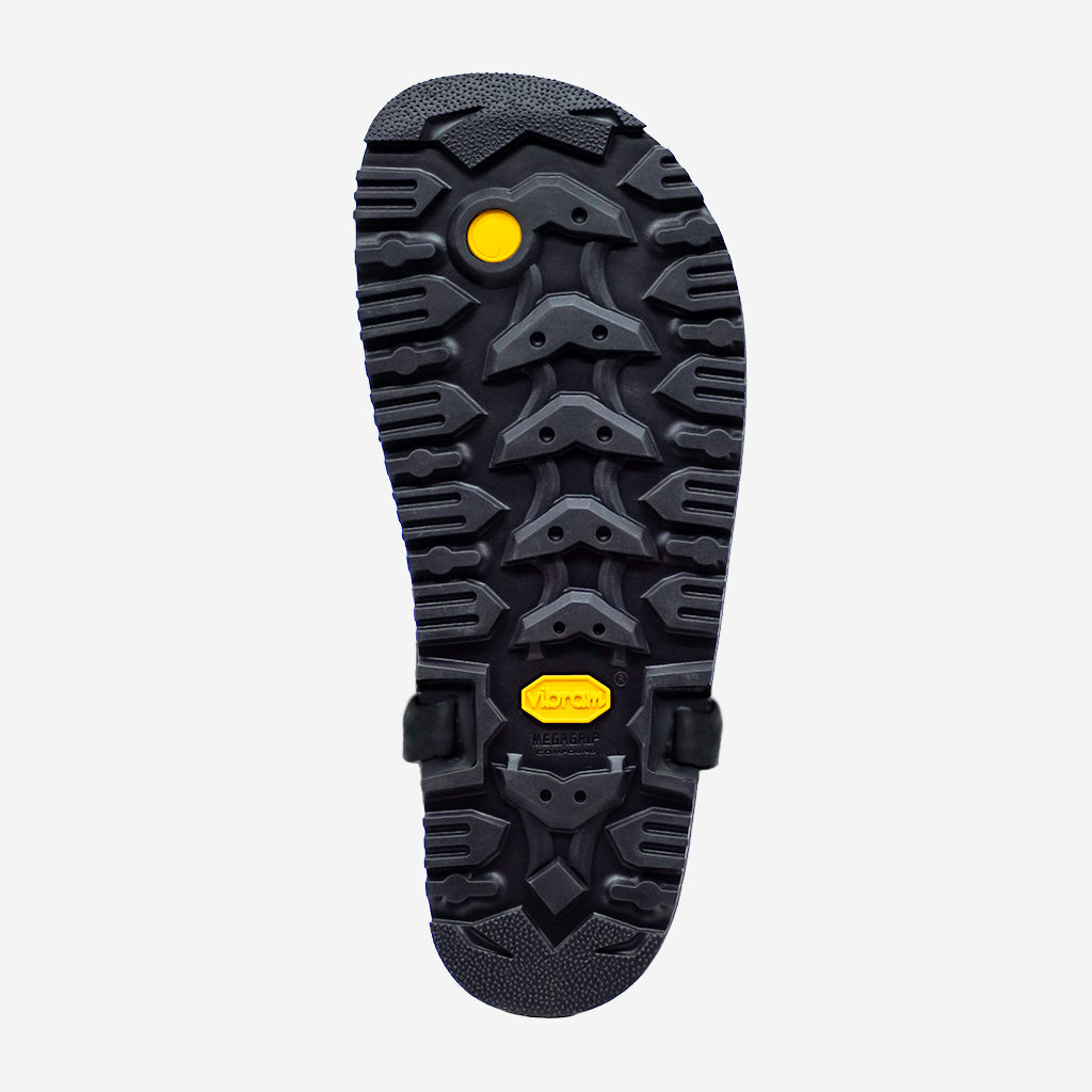 Retro Middle Bear 🇺🇸 - Black - LUNA Sandals