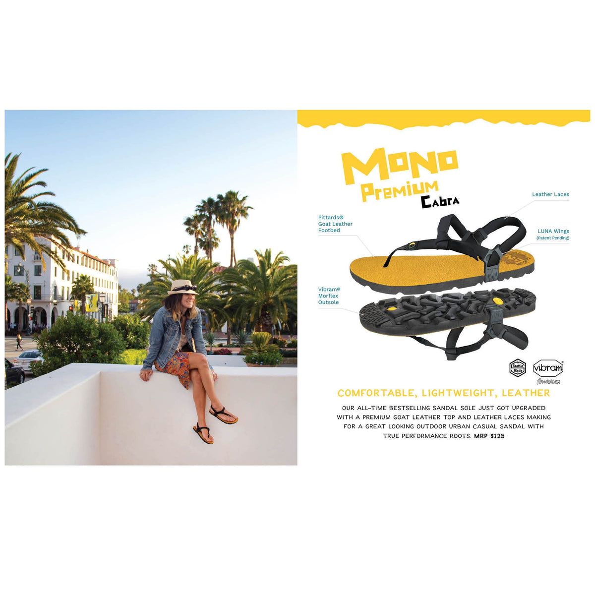 Mono Premium Cabra 🇺🇸 - LUNA Sandals