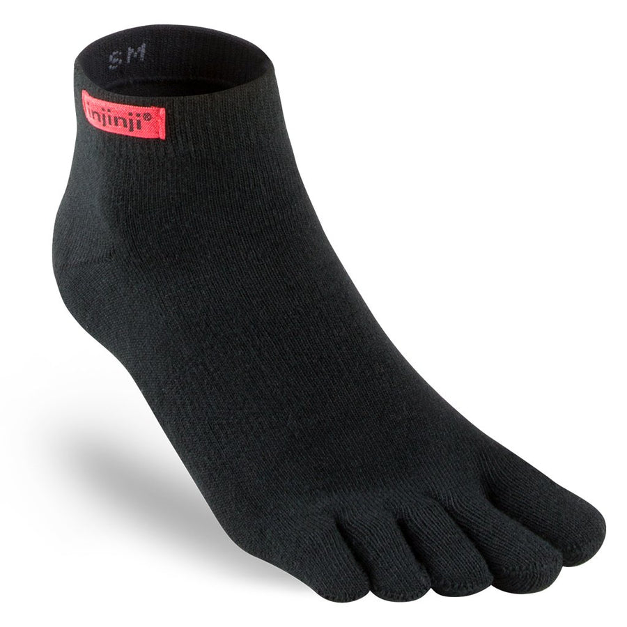 Injinji Toe Socks - Sport Original - black mini single